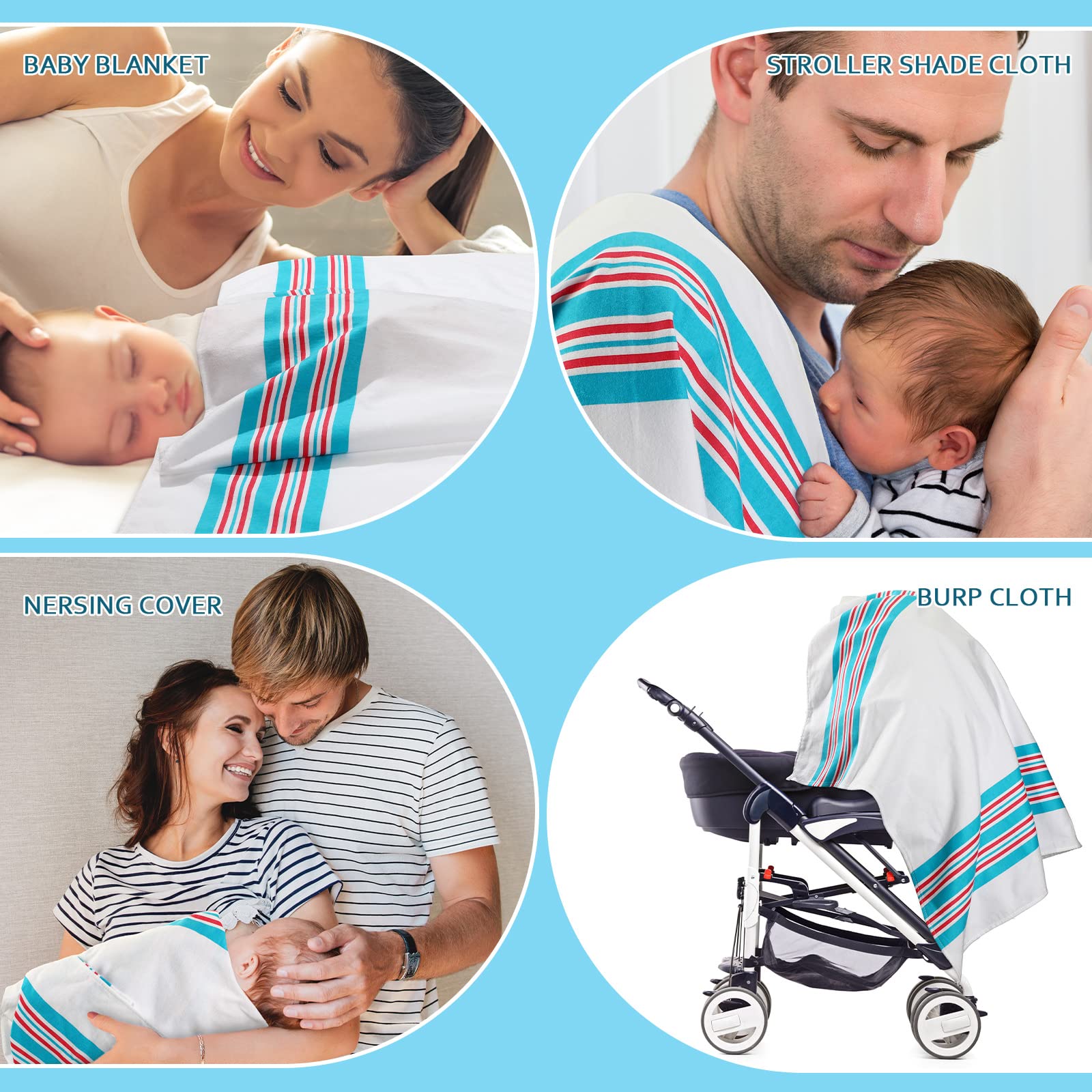 Remerry burp-play-mat blanket laid out for multipurpose use.