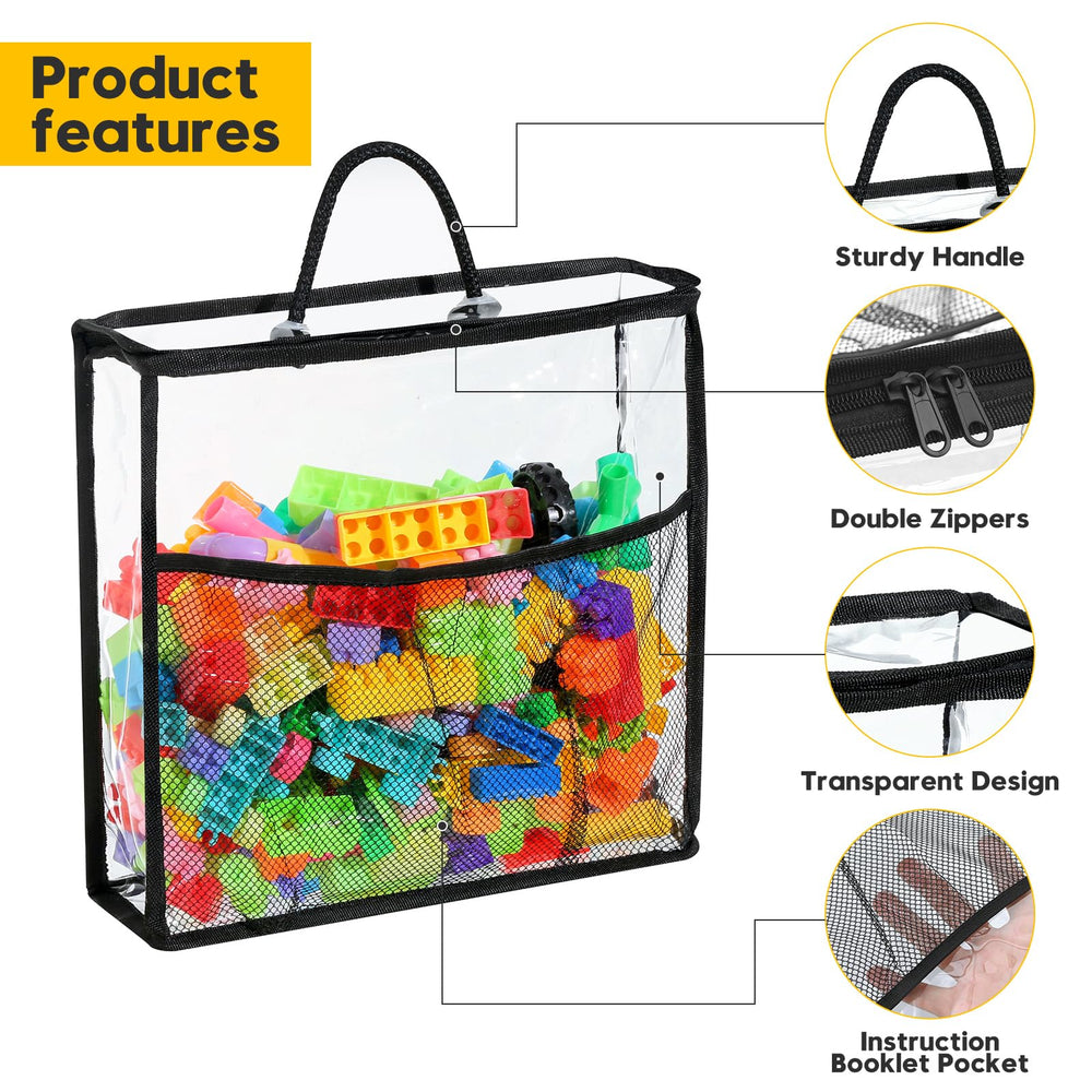 Remittur durable PVC bags that wipe clean for busy families.