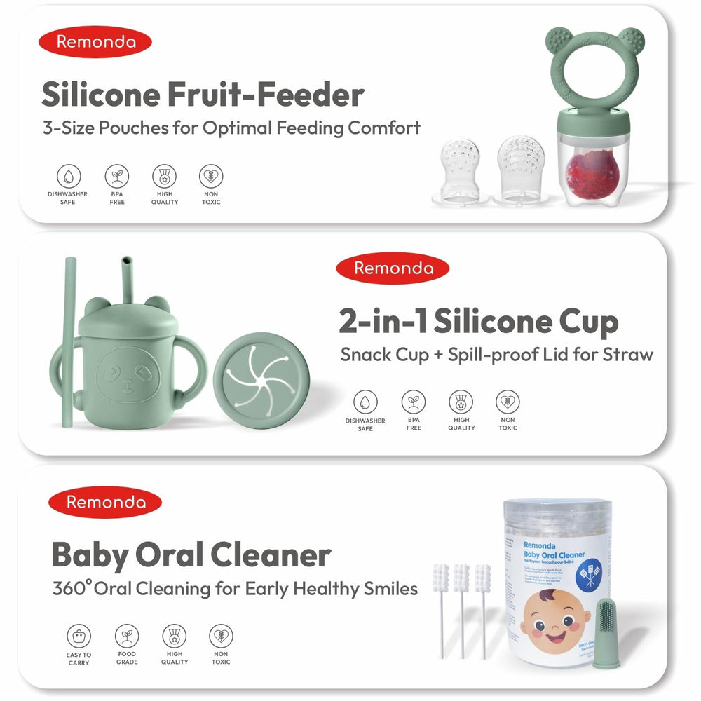 Remonda 100 First Foods Card guides nutritious BLW meal planning.