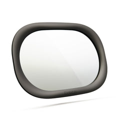 Renzo baby car mirror offers wide-angle view for easy rear-facing monitoring.