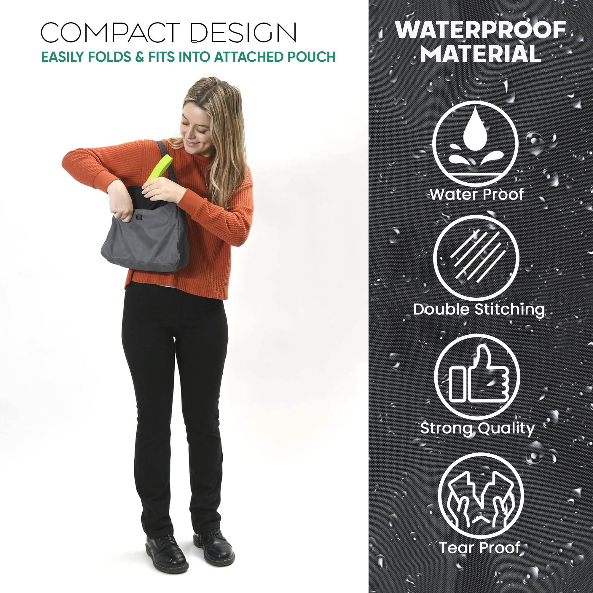 Reperkid booster seat travel bag folded compact for storage