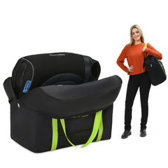 Reperkid booster seat travel bag front view showing protection for travel