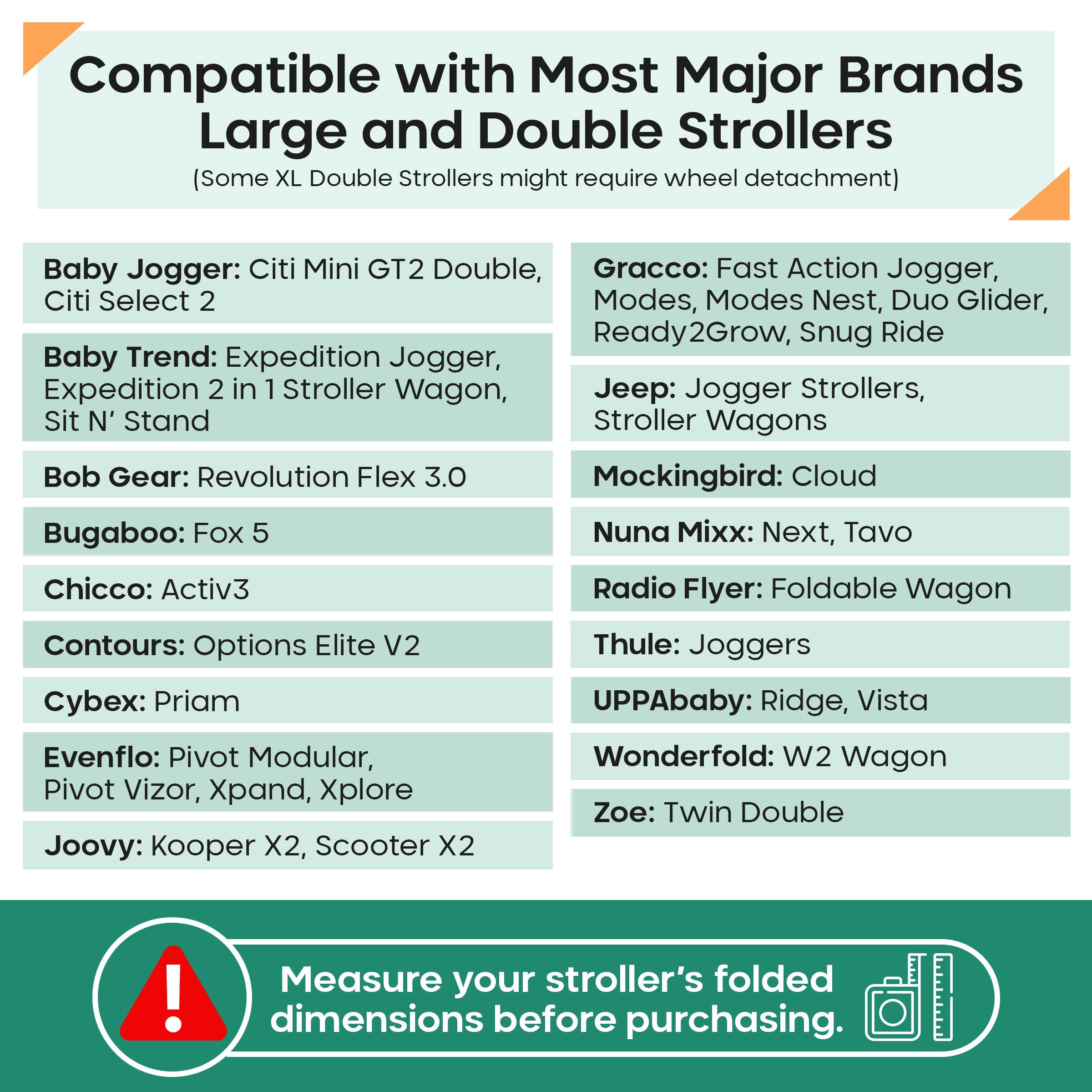Reperkid stroller bag waterproof material provides rainproof protection for travel days.