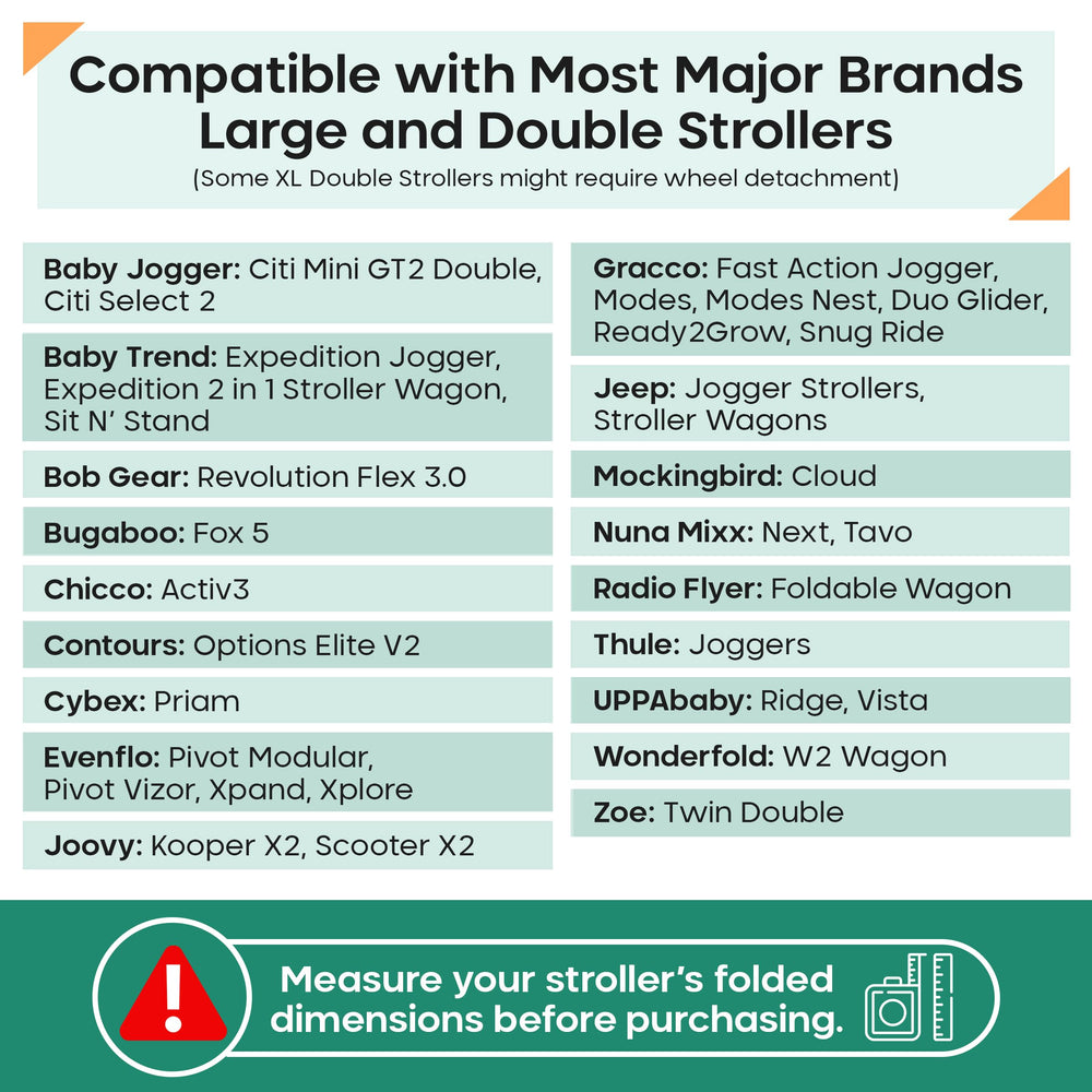 Reperkid stroller bag waterproof material provides rainproof protection for travel days.