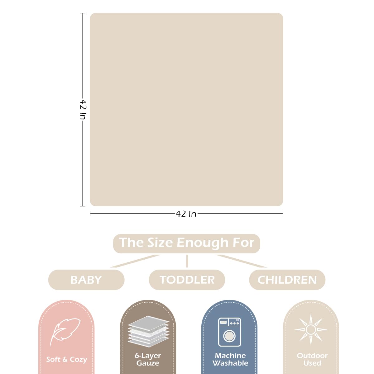 REPRECONF stroller shade usage at park, lightweight fabric helps shade without overheating