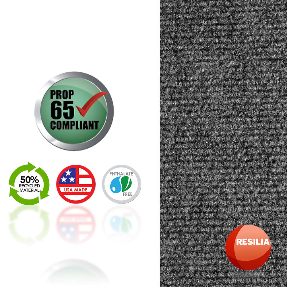 RESILIA potty mat provides floor protection against puddles and splashes.