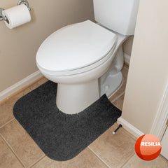 RESILIA universal rounded potty mat front view showing contoured design.