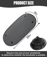Reswish ESEWALAS folding pop-up design folds for easy travel storage