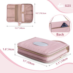 Rexmica diaper clutch compact dimensions fit easily in tote bags