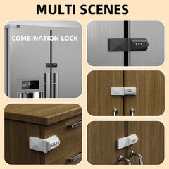 REZIPO cabinet lock adhesive install detail for secure cabinet access