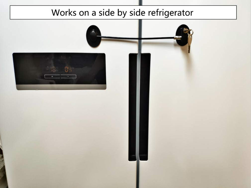 REZIPO cabinet lock shows easy key turn to open.