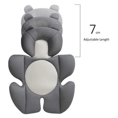 Rezlli newborn cushion 3D mesh delivers breathable ventilation for neck and back.