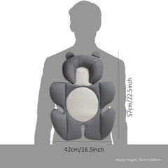 Rezlli newborn cushion with removable headrest improves car-seat compatibility.