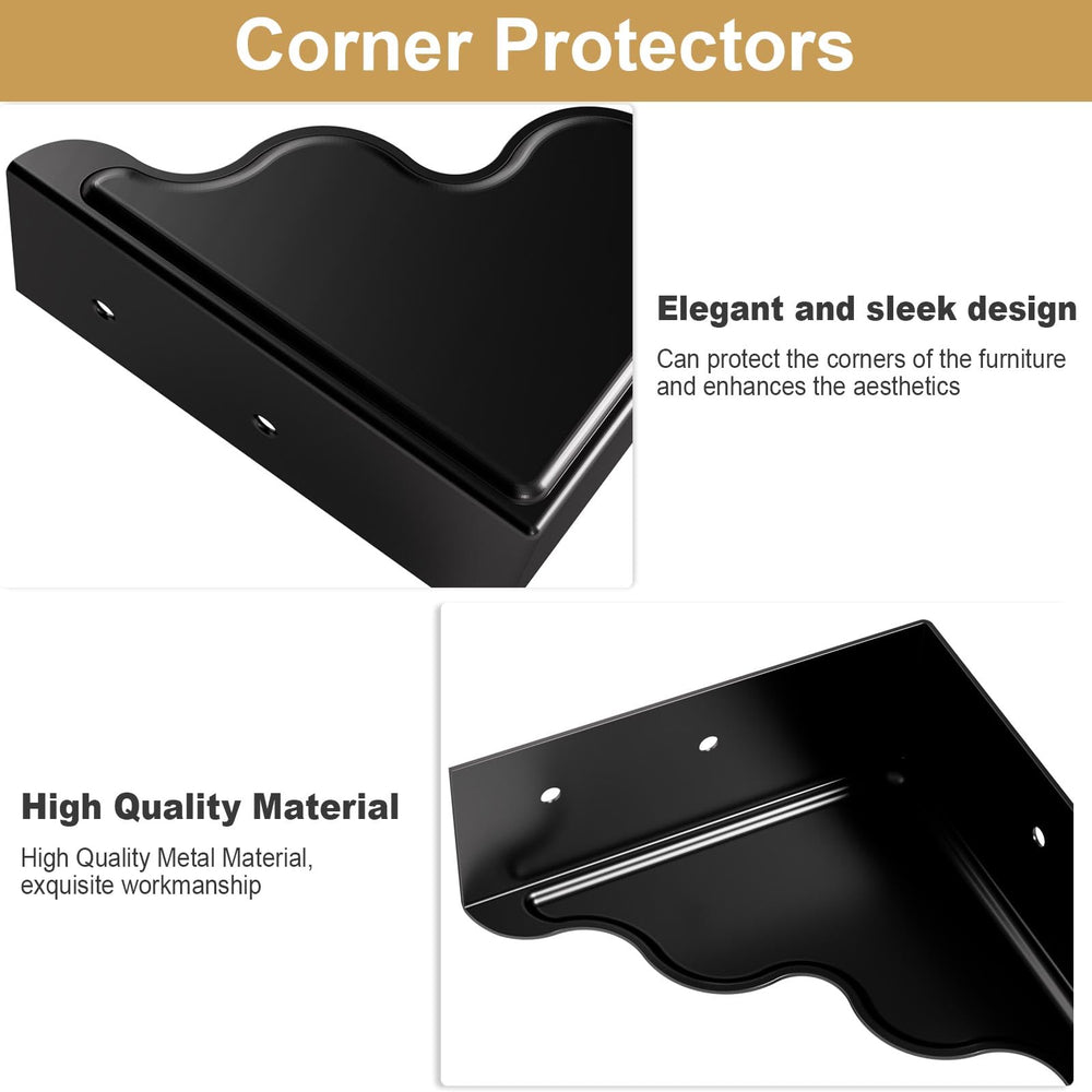 RFORPLY four-piece corner guards with screws enable quick, secure mounting.