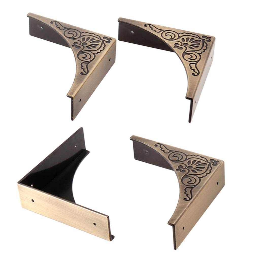 RFORPLY metal corner protector bronze edge guards furniture against dings and wear