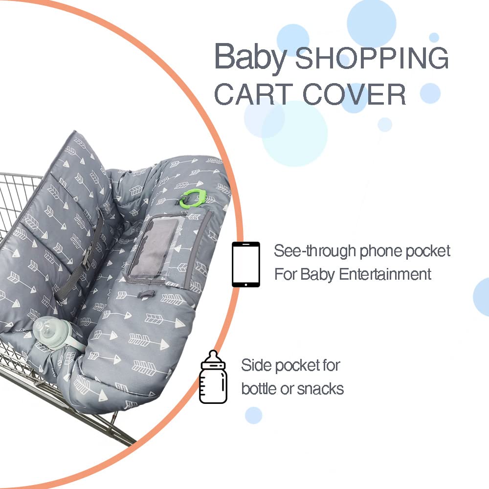 RHYDEER baby high chair cover with universal fit for versatile seating.