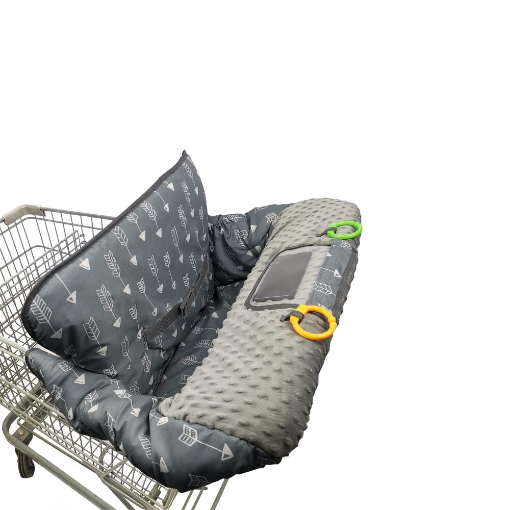 RHYDEER shopping cart cover 360 protection shields baby during grocery trips
