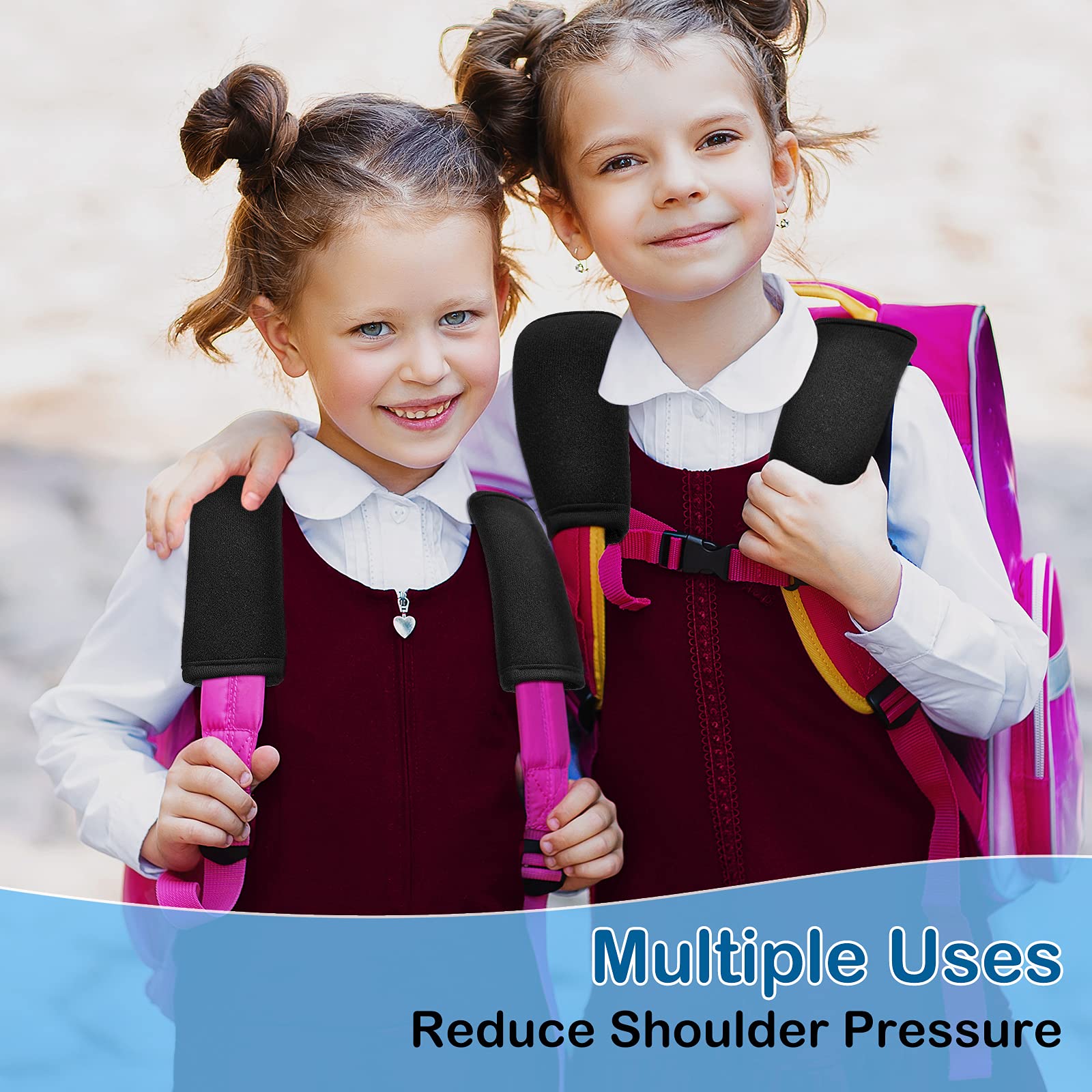 Riakrum baby-friendly strap pad for boys or girls adds comfort.