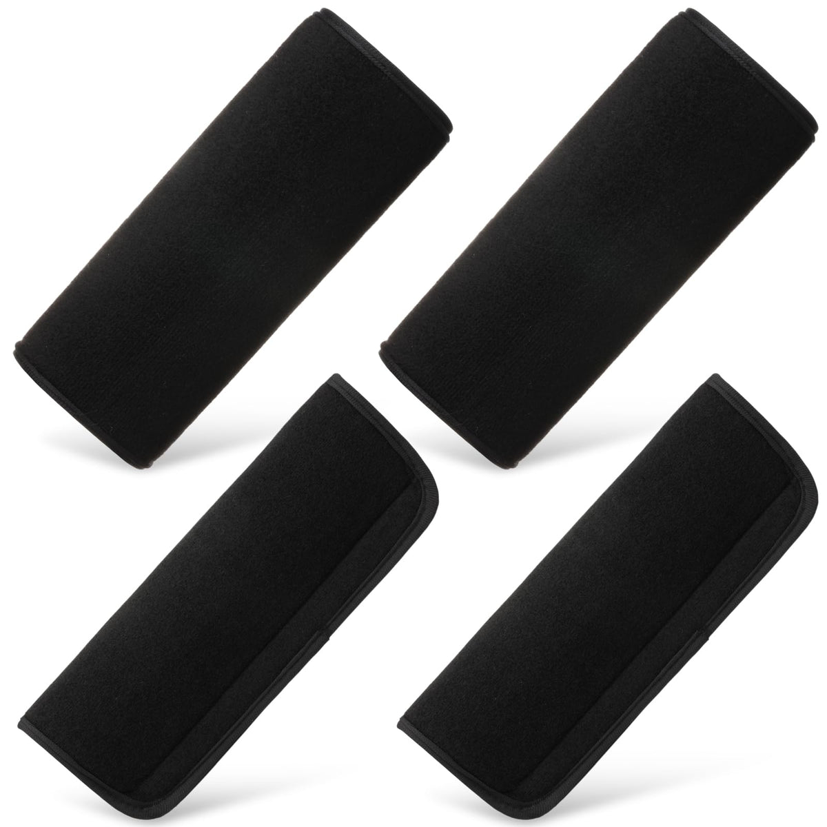 Riakrum baby seat belt covers pack protects against rubbing for a smoother ride.