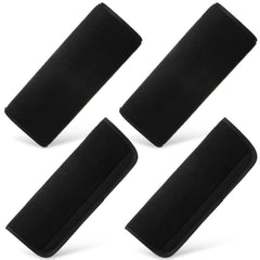 Riakrum baby seat belt covers pack protects against rubbing for a smoother ride.