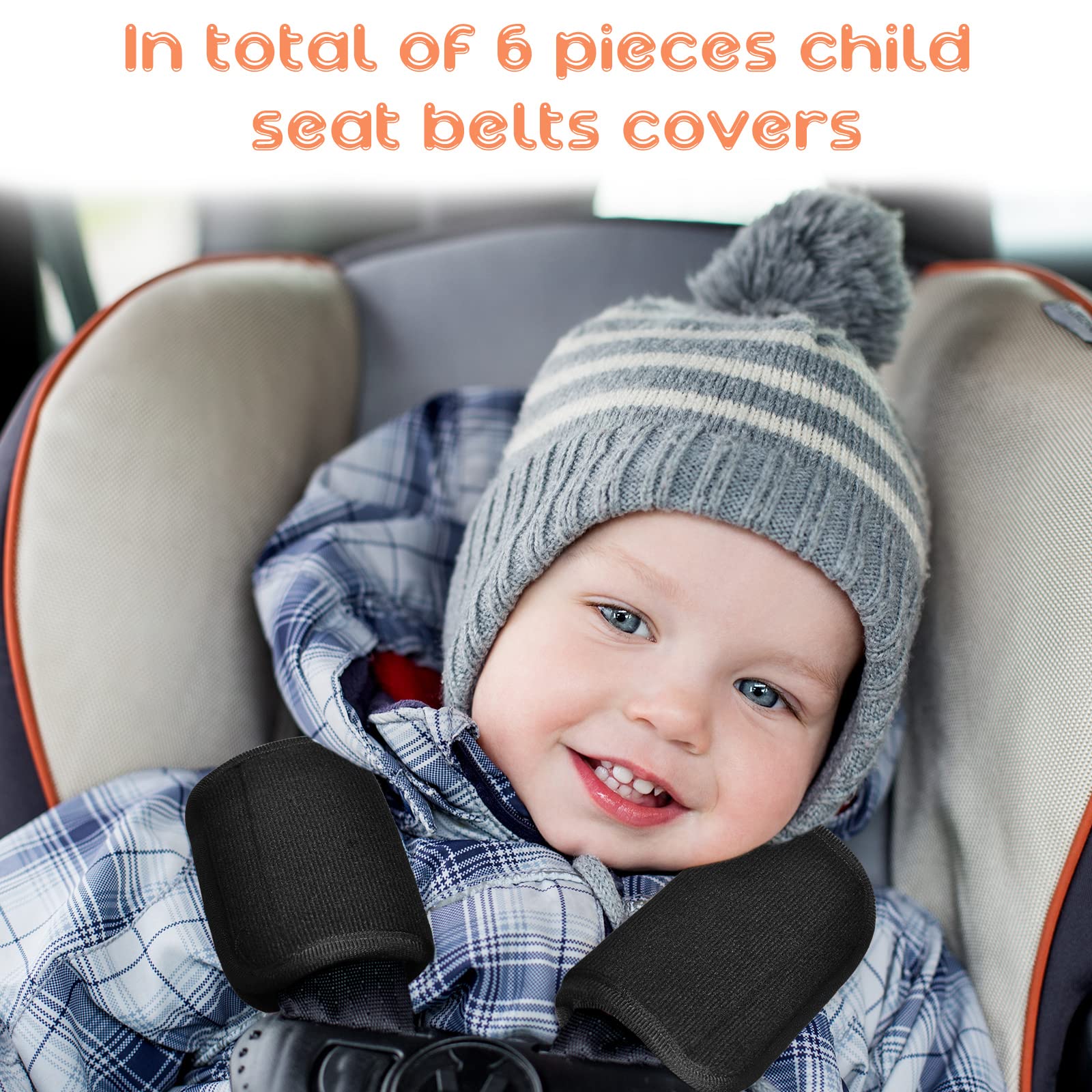 Riakrum strap covers are washable by hand or machine and air dry.