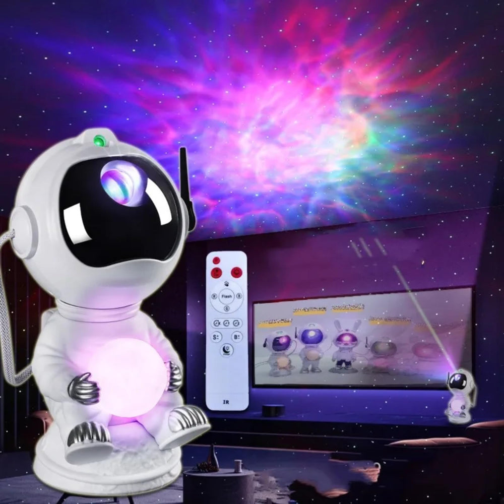 RicecdCAT Spaceman 360-degree projection brightens ceilings with immersive space vibes.