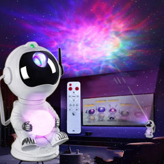 RicecdCAT Spaceman 360-degree projection brightens ceilings with immersive space vibes.
