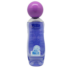 Ricitos de Oro Lavender Baby Shampoo label closeup highlights natural ingredients for calmer bedtime routine.
