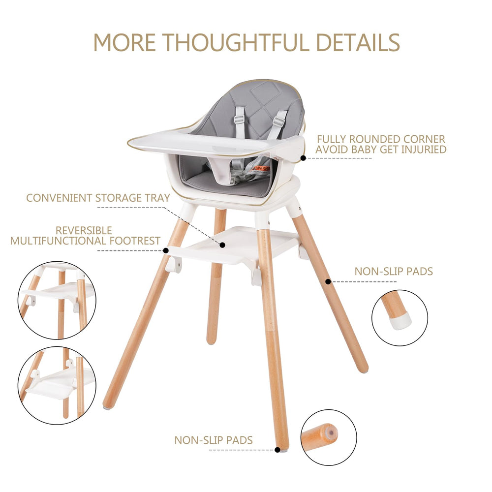 RICUTON reversible footrest doubles as a storage tray for quick access