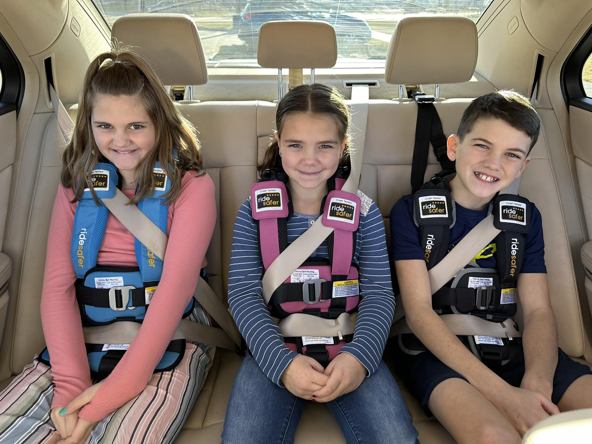 RideSafer lightweight portable restraint emphasizes easy setup