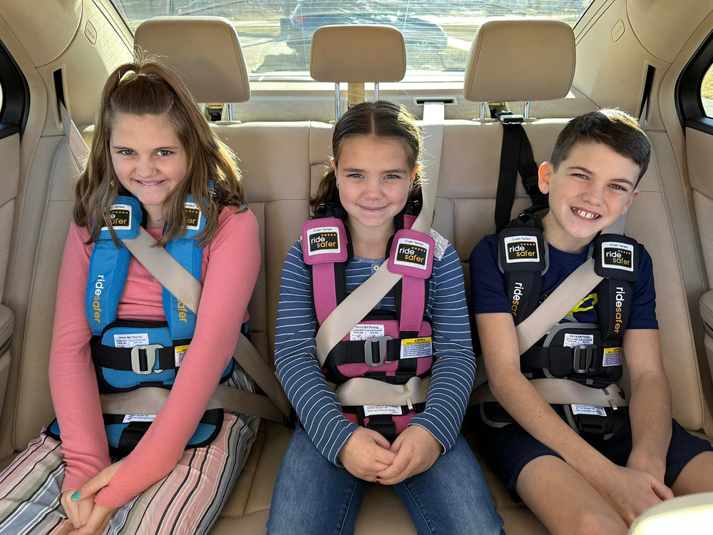 RideSafer lightweight portable restraint emphasizes easy setup