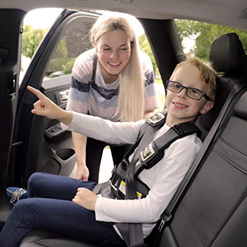 RideSafer design allows multiple children in one vehicle row for families.