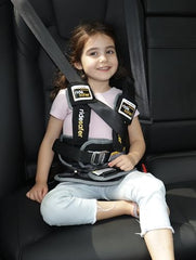 RideSafer seatbelt-fit-demo shows improved belt positioning for child safety on the go.