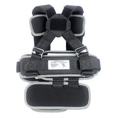 RideSafer travel-ready-setup captures easy installation in a rental car.