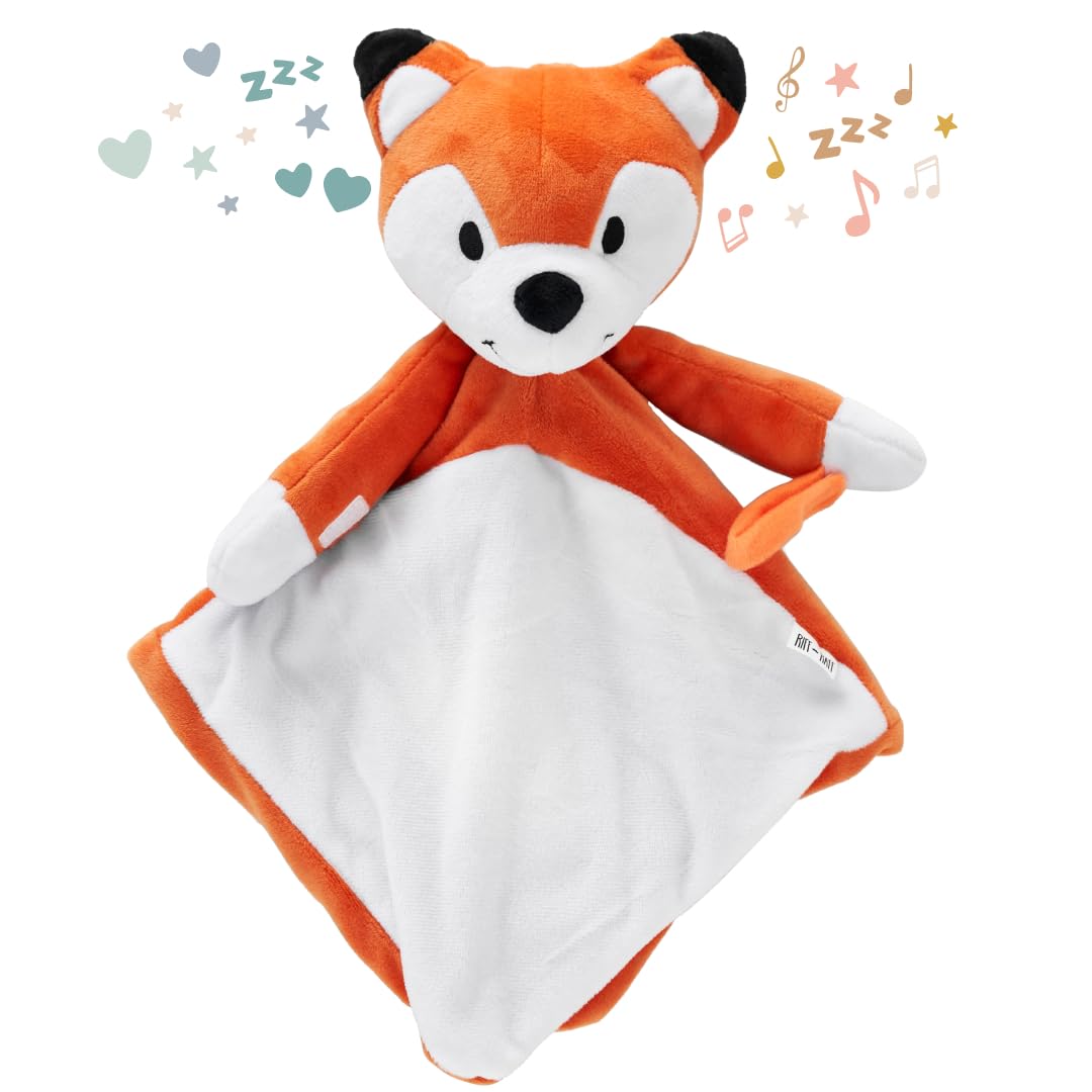 Riff Raff fox face close-up for soothing bedtime calm
