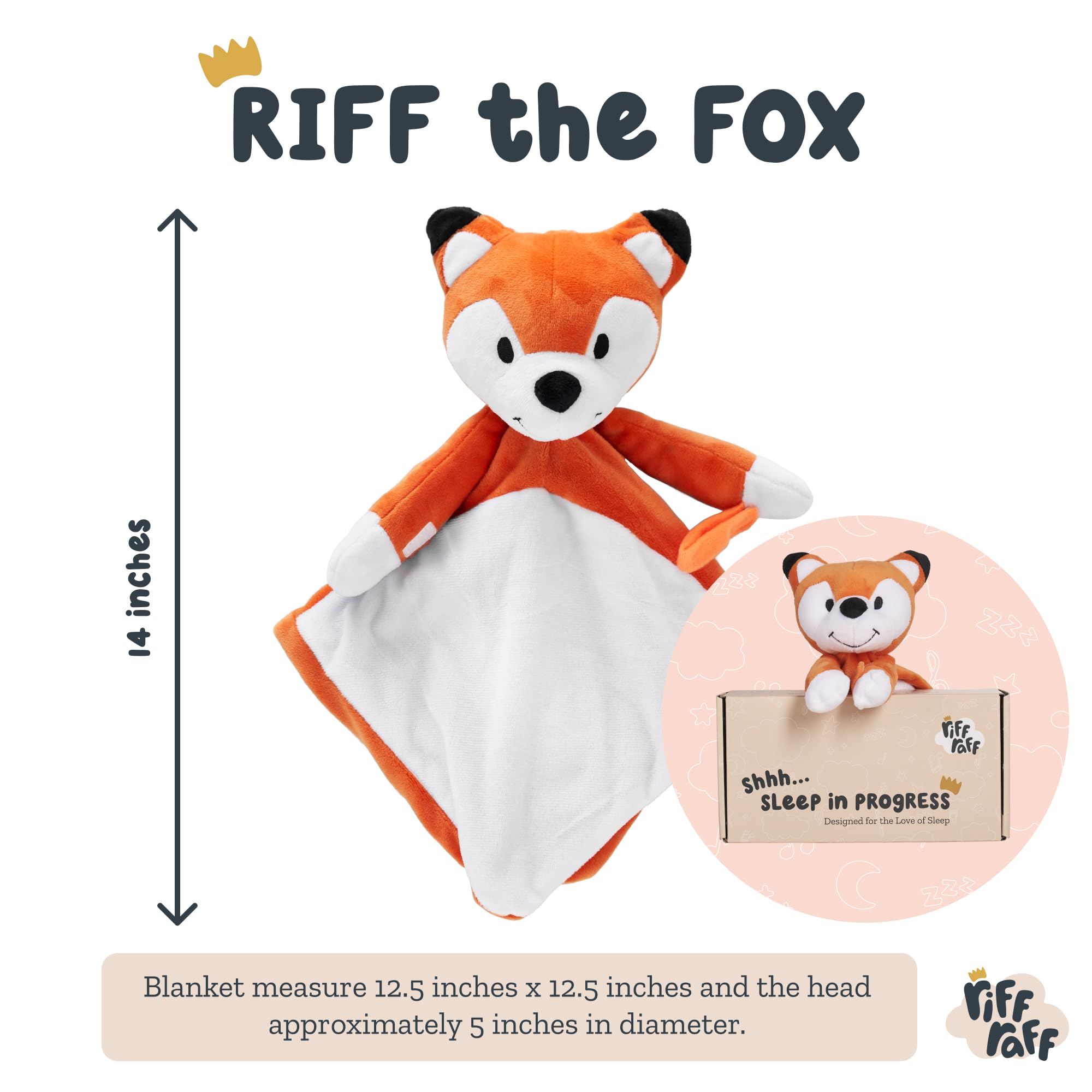 Riff Raff machine-washable fabric close-up for clean toy