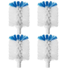 RIMAY bottle brush refill top-bristles closeup for deep corner cleaning.