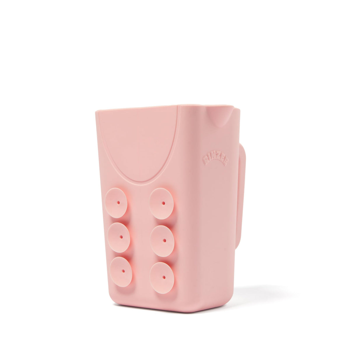 Rinzee Baby Bath Cup with suction on tiles for clutter-free tub time