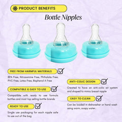 River Finn blue nipples breast-like shape supports natural latch and smooth transitions.
