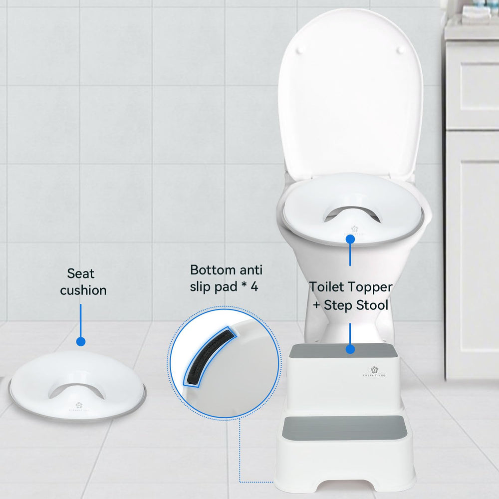 Rivermist Kids interactive-potty-chart-stickers: colorful progress chart encourages daily practice