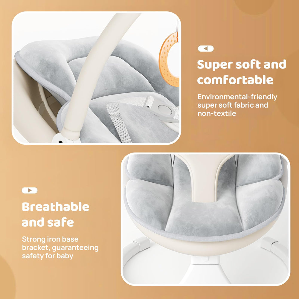 RIVIPLOU lullabies plus Bluetooth mode for calming music.