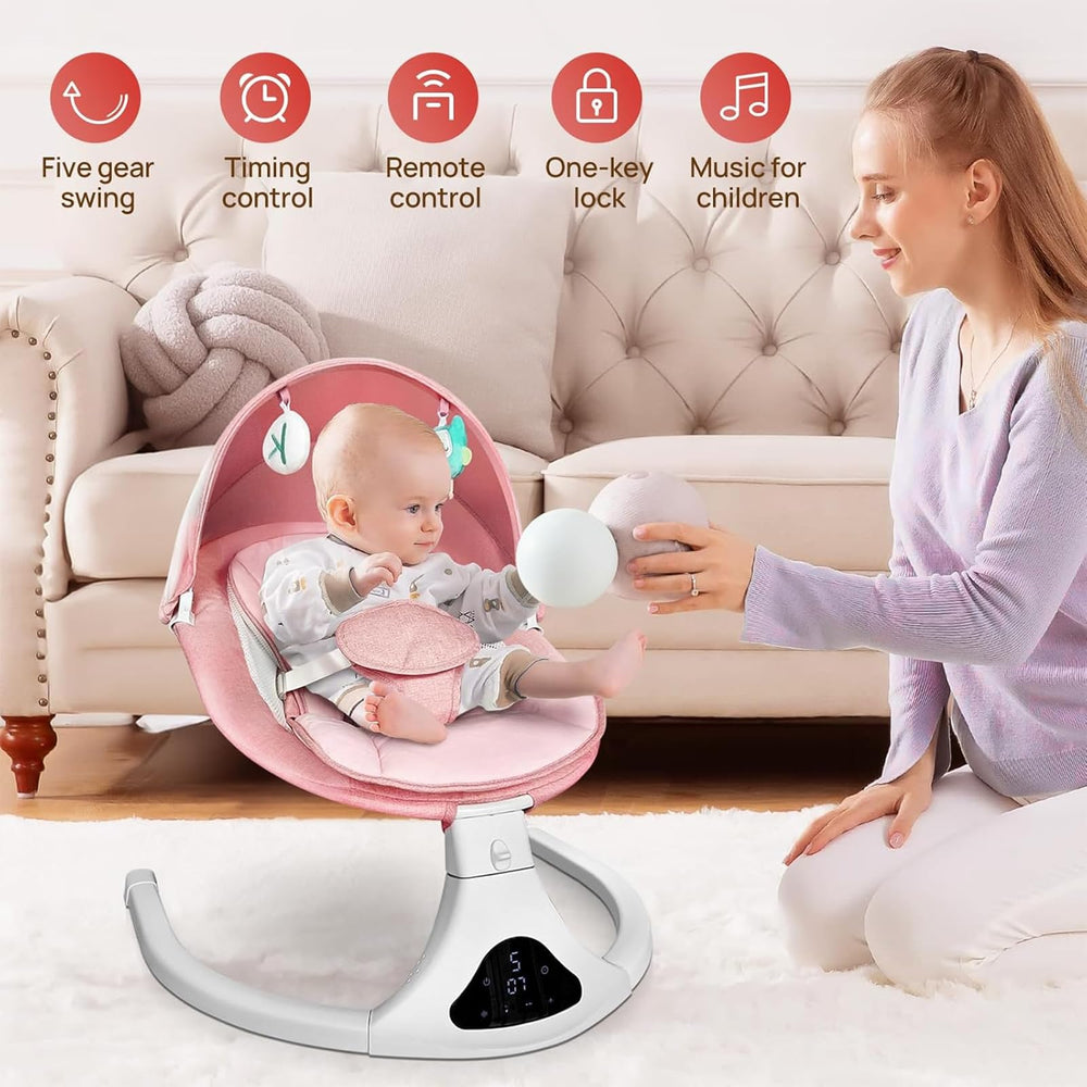 RIVIPLOU soft washable seat cover keeps cleaning quick and baby comfortable.