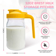 Riznpo leakproof silicone-seal pitcher demonstrates secure lid