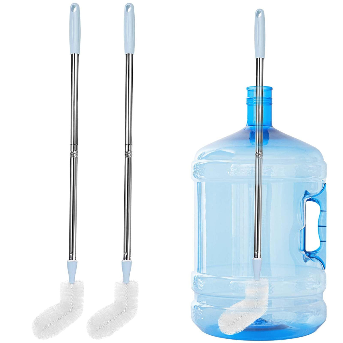 Rkddo 2-pack long bottle brush highlights 28-inch reach for hard-to-clean bottles