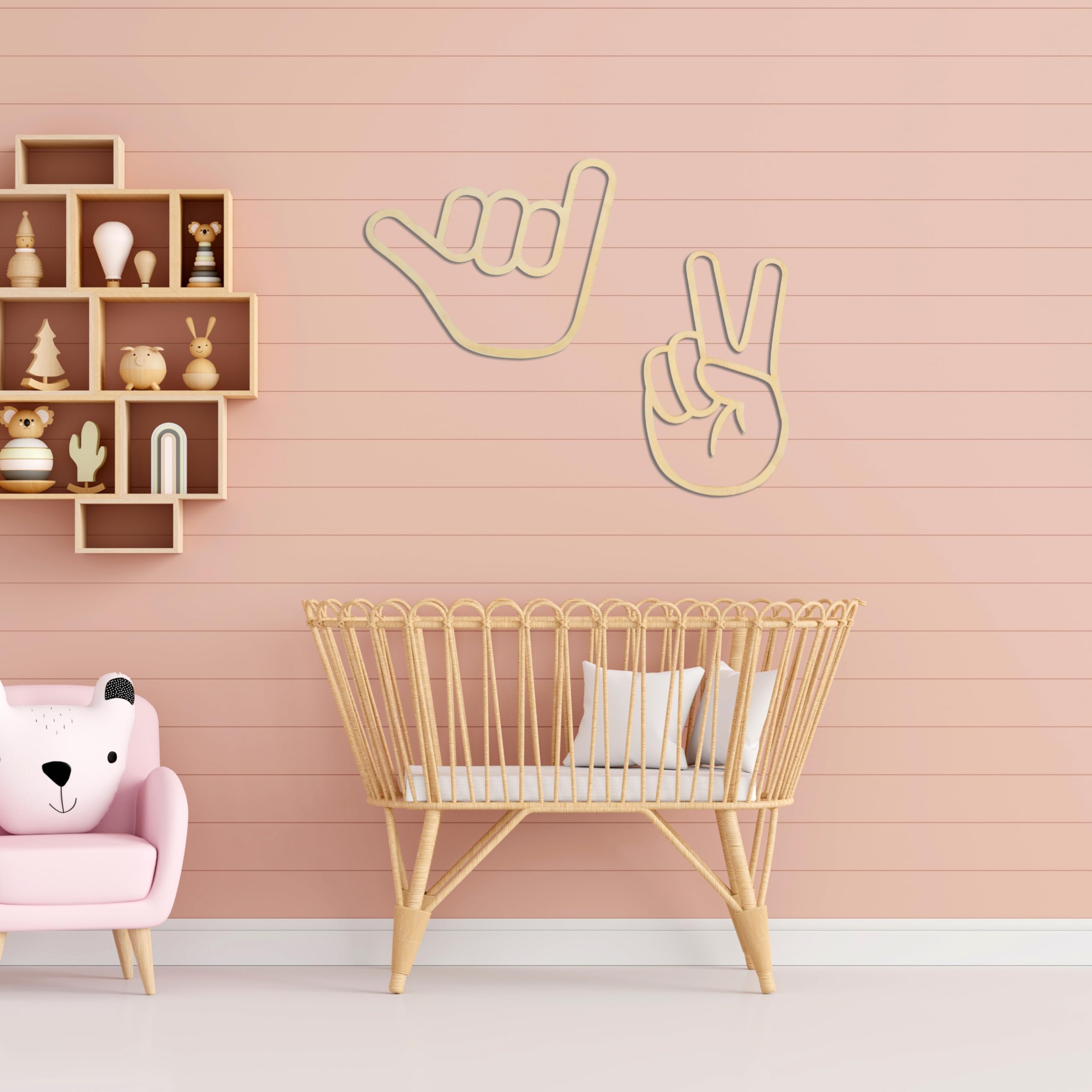 Rmeosye family-friendly wall art sign invites imaginative play in kid spaces.