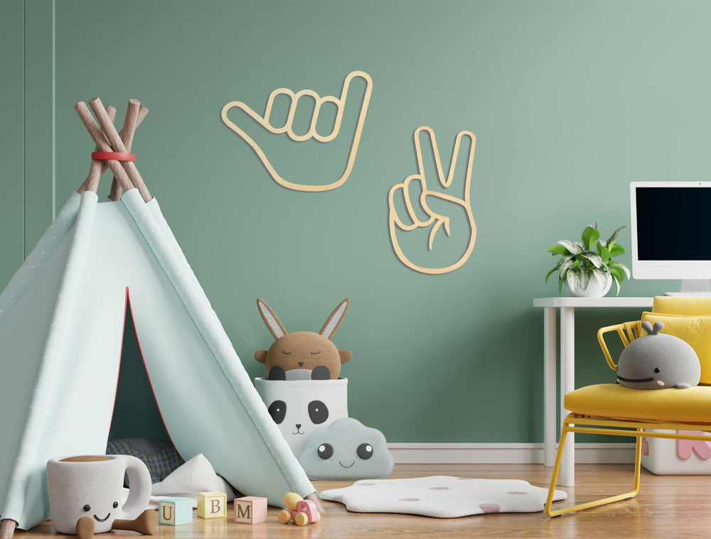 Rmeosye nursery wall art sign brings whimsy and warmth to kids spaces.