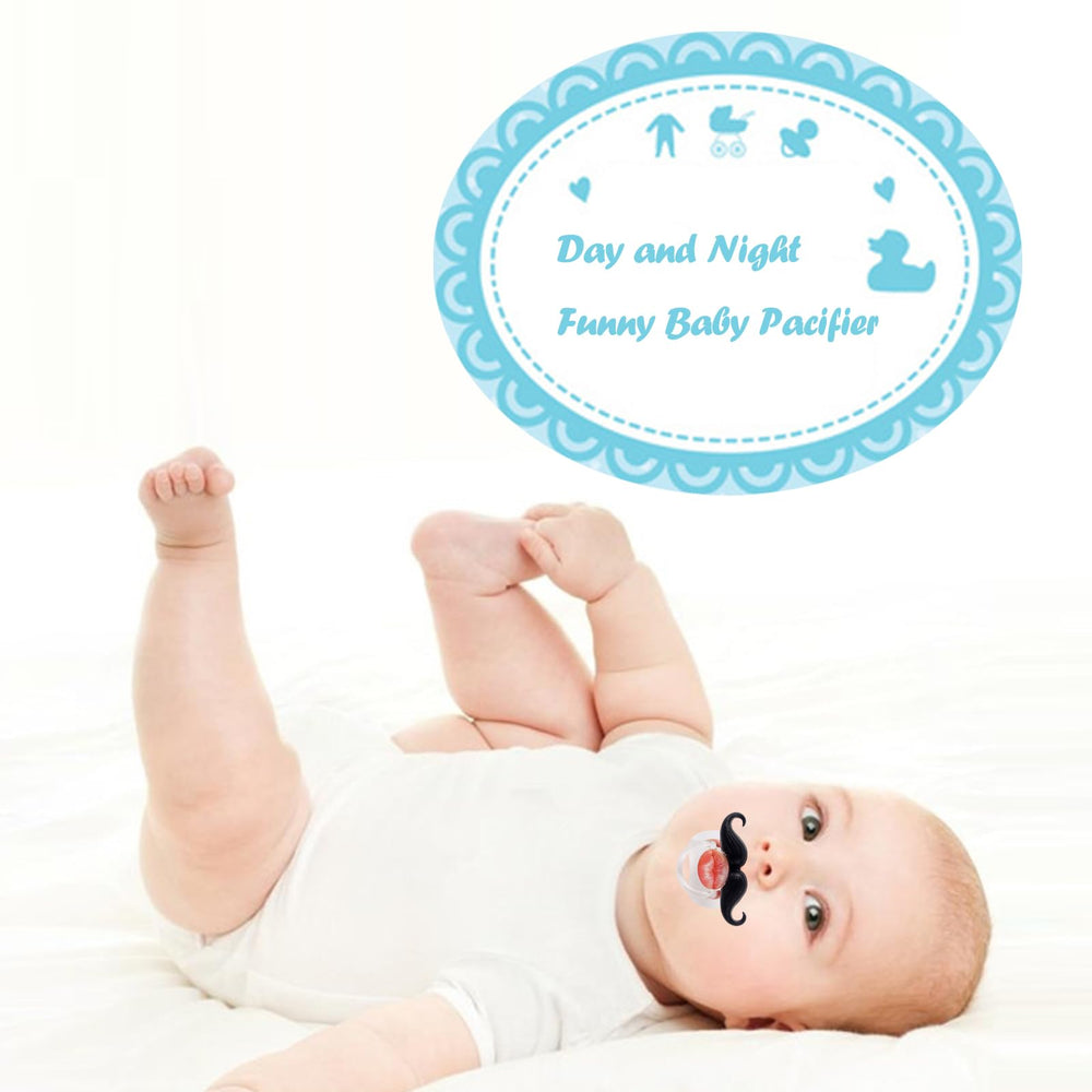 ROBBEAR easy-grip pacifier features a secure hold for parents