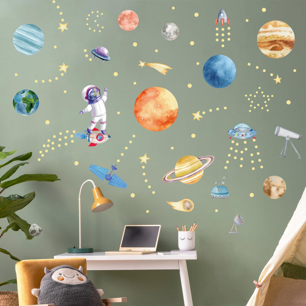 Robmoda constellation stickers help kids build space stories