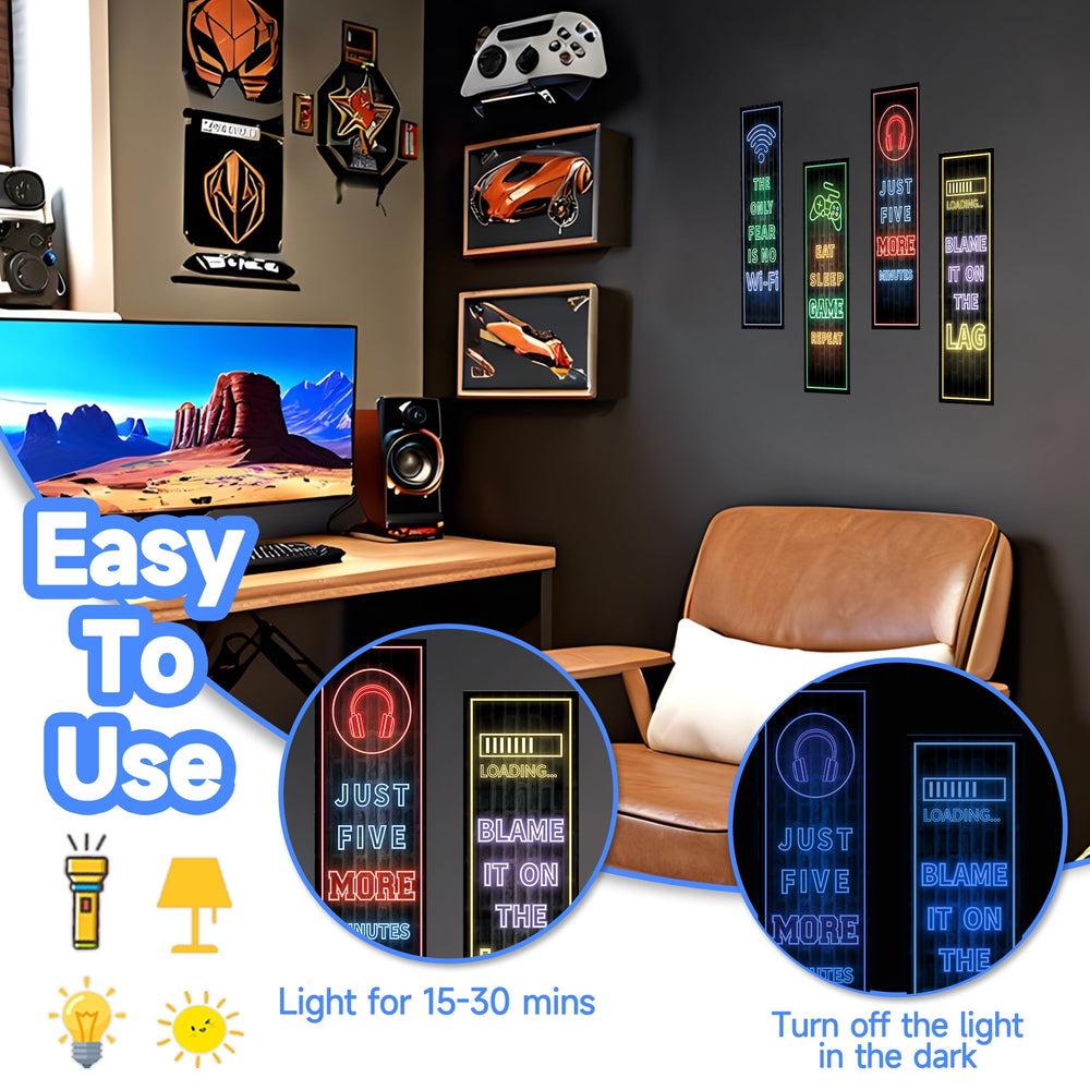 Robmoda Eat Sleep Game removal shows residue-free taking off from walls