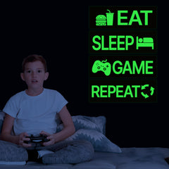 Robmoda Game neon wall sticker glows to spark immersive play area.